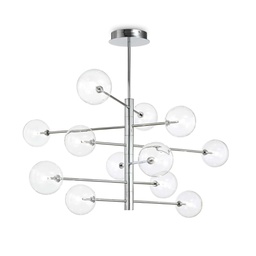 [8021696200118] Sospensione Equinoxe Cromo D1281xH914mm