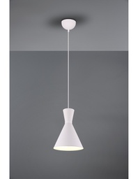 [TRIOR30781031] Sospensione Singola Doppio Cono Enzo Bianco Trio Lighting