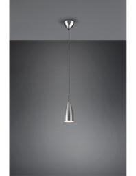 [TRIOR30691007] Sospensione Singola Farin Cono Nichel  Ø10 cm Trio Lighting