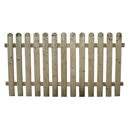 [DFL6125390] Steccato In Legno 'Tulum' Cm. 180 X H.100