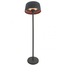 [1999767] Stufa Infrarossi Elegant Xone Nera 2100W - Riscaldamento Istantaneo e Design Elegante