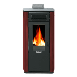 [1907450] Stufa Pellet Fiorina Rossa 9Kw