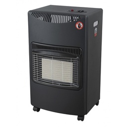 [2013339] Stufa a Gas Portatile ad Infrarossi, Colore Nero, Potenza Massima 4.2 Kw