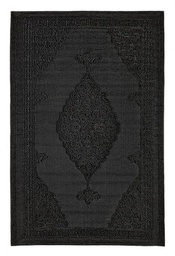 [B0607652] Tappeto Delbar Nero 120X180