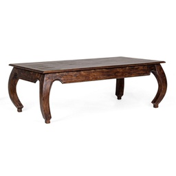 [B0741141] Tavolino jaipur opium in legno stile fusion cm 130x70