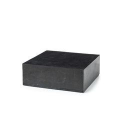[FS/007/BS] Tavolino moderno  pietra nero cm 80 x 80 x h 28