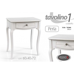 [GIC782800] Tavolino shabby consolle anticato charme cm 60 x 40 x 72 h