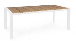 [B0663239] Tavolo Elias 198X100 Bianco Sj60