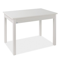 [1906738-A] Tavolo Firenze 110 x 70 bianco frassinato
