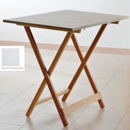 [2009825] Tavolo Formica pieghevole rovere sbaincato 60x90 cm