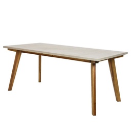 [20006676] Tavolo Ibiza cemento P90xL180xH76cm