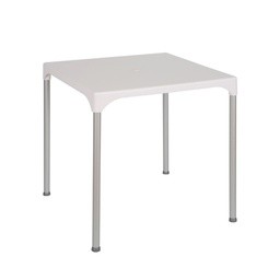 [EFFEZ94759] Tavolo Prime polipropilene bianco quadrato 70x70 EFFEZ