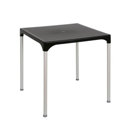 [FZ97560] Tavolo Prime polipropilene nero quadrato 70x70