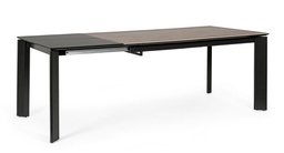 [B0731242] Tavolo allungabile Briva grigio nero
