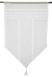 [V9120950000] Tenda a punta con ricamo cu-2022 cm. 60x 90