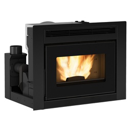 [DFL7001586] Termo Inserto Pellet Comfort Idro L80 Extraflame - Kw 21 Mm 821X608 H.Mm 648