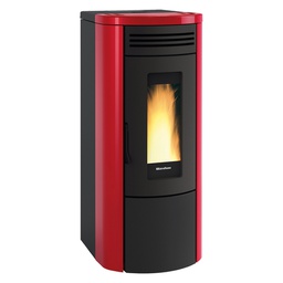 [DFL7001472] Termostufa A Pellet 'Costanza Idro' Colore Bianco