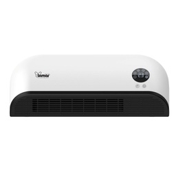 [2012666] Termoventilatore a Parete PTC con Comandi Elettronici e Telecomando