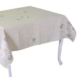 [V6328350000] Tovaglia tessuto stile 10 beige cm140x320