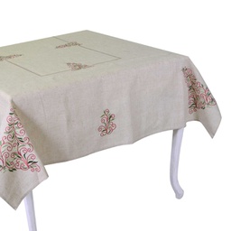[V6328360000] Tovaglia tessuto stile 11 beige cm140x320