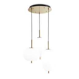 [8021696224541] UMILE SP3 - Lampada sospensione D600xH840-1400mm
