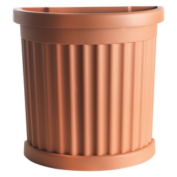 [DFL6125001] Vaso 'Roma' Cm 27 X  52 X  H 49 Lt. 35 - Grigio
