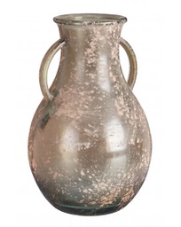 [2005481] Vaso Arleen Anfora Rosa Antico H32 BZ