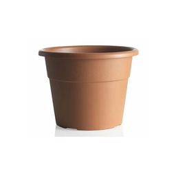 [BAP3135-TO35] Vaso Campana In Plastica Bama 30135 Hedera Terracotta Cm. 35 Piante Fiori