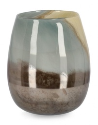 [B0200022] Vaso Mercury Bomb Vt Marrone H31,5