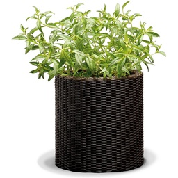 [2000713] Vaso Portapiante Cilindrico 27,6x27,6x28,3h cm - 7 litri di Capienza