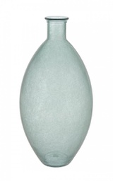 [B0202537] Vaso Seta Vetro Verde Mare h59  Cod.0202537