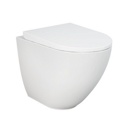 [DFLEX-182-B450] Vaso filo muro senza bordo con fissaggi nascosti