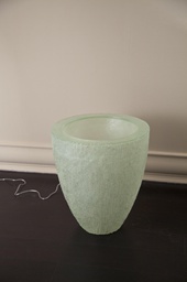 [DT/089/A] Vaso in resina bianco 5561h cm