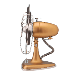 [2003925] Ventilatore da tavolo 30 cm vintage caramello