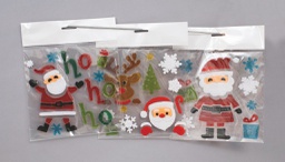 [20038064] Vetrofania Gel Pvc Cm.20X203Mod.Assortitoi In Bst decorazione di Natale