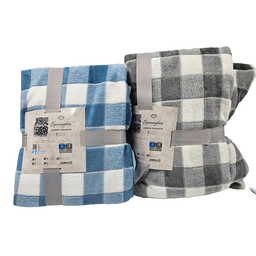 [2013473] Coperta Copenhagen 200x220 cm Colore Assortiti