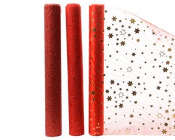 [20035796] 1 Rotolo Organza Rosso - Peraga - Idee Regalo