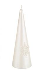 [B0916376] 12x Candela Pearl Cono Bianco H15