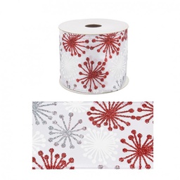 [B0922852] 12x Nastro Holly Fiori 4M Display12