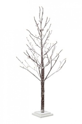 [B0918434] 2x Albero Glad Innevato H120