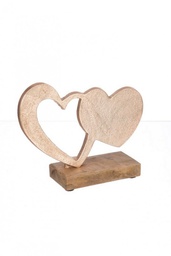 [B0926740] 2x Decorazione Deva Cuore 20X16