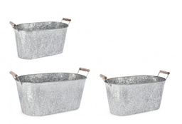 [B0970873] 3x Set3 C.Vaso Chilly Ov Argento
