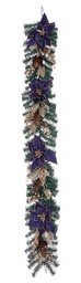 [B0934833] 4x Boa  Eleonor Poinsettia Blu
