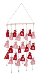 [B0935608] 4x Calendario Avv Hollis Sacchetto Rosso L