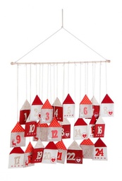 [B0935603] 4x Calendario Avvento Harry Casa Rosso 60X7