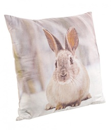 [B0462331] 4x Cuscino Coniglietto Neve 45X45