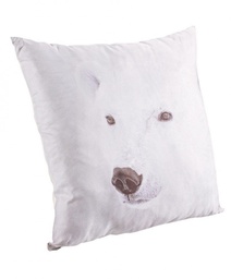 [B0462332] 4x Cuscino Orso Neve 45X45