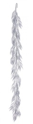 [B0934942] 4x Ghirlanda Peggy Argento H180Cm