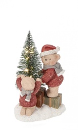 [B0971496] 6x Decor Orso Alton 2F Rosso C