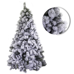 [V6154930000] Albero Gennargentu innevato verde 781 rami cmø118h180